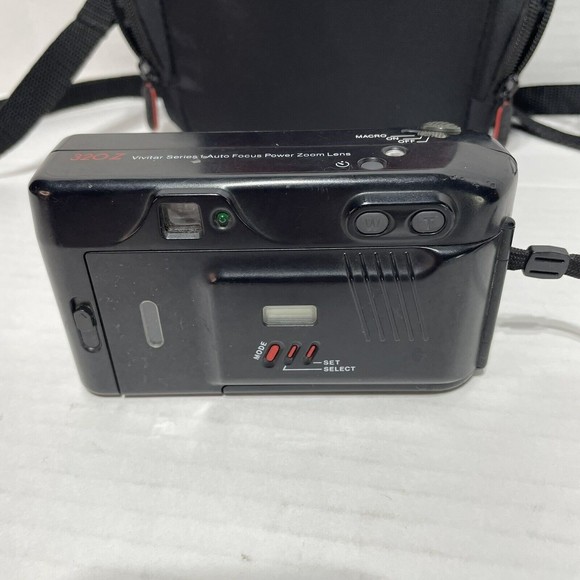FILM CAMERA, Vivitar 320 Z, Auto Focus Lens Power Zoom 35mm With Case Vintage - Picture 4 of 8